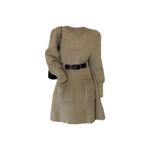 CHARM GLOW Длинное платье с длинными рукавами женское