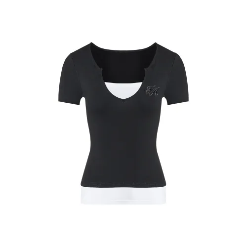 FOASIS Черные Женские T-рубашки