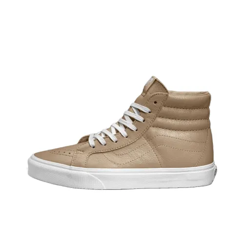 Vans Sk8 Hi Высокие Кроссовки для Скейтбординга Унисекс Коричневые