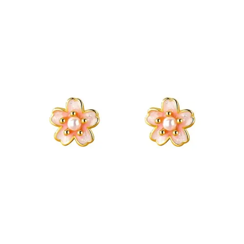 B Z Copper Alloy Stud Earrings Women's