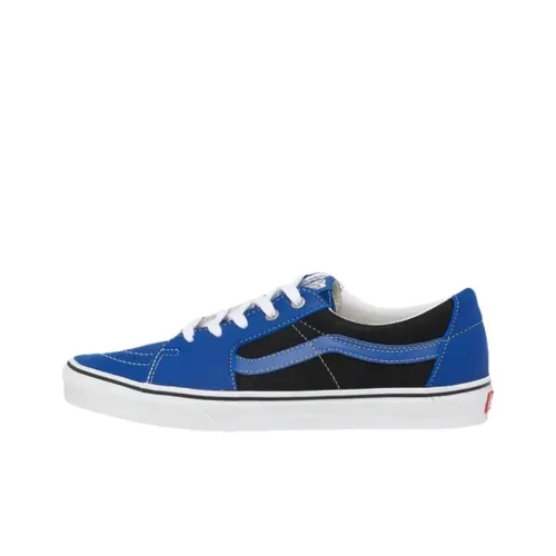 Vans SK8 LOW Скейтборд Кроссовки Топ Унисекс Синий Черный