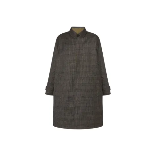 THE ROW Черное Коричневое Мужское Пальто