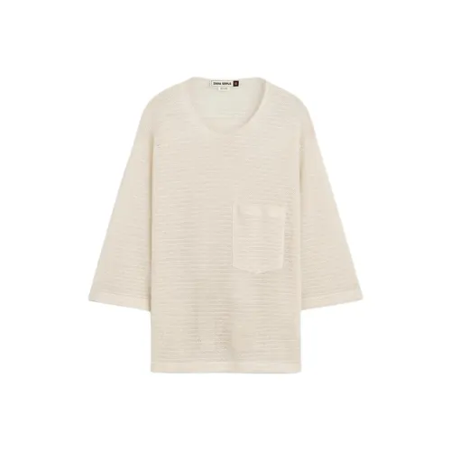 ZARA Linen White Men's T-Shirts