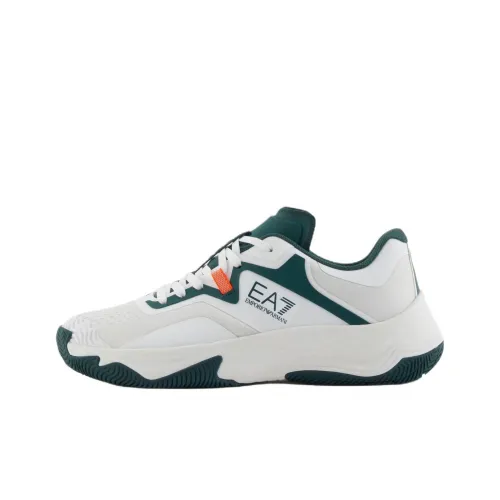 EMPORIO ARMANI EA7 Низкий Топ Повседневная Обувь Унисекс Оранжевый Зеленый