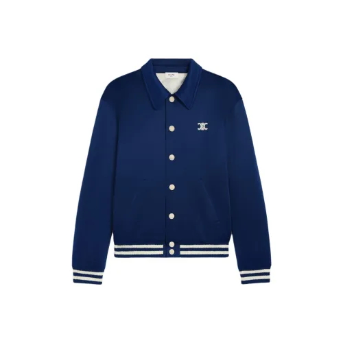 CELINE Морской синий Мужской пуховик