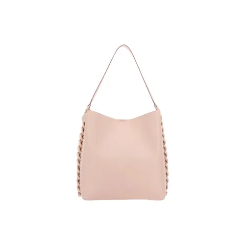 Stella McCartney Frayme Кожа с Ткань Одно плечо Сумка Женские Розовый