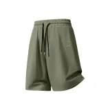 [100% cotton] Пальмовый зеленый (Бамбук Shadow Breeze Штаны с логотипом)
