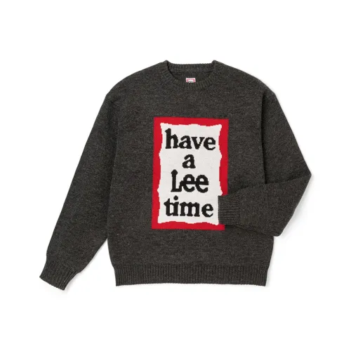 Lee Железно-серый Унисекс Трикотаж