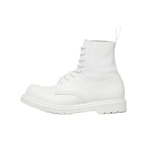 Dr.Martens x MM6 Maison Margiela совместный бренд Короткий ботинок Martin Женские Белые