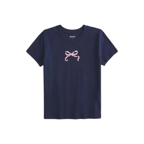 Hollister Blue Женские T-рубашки