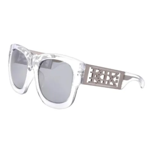 Linda Farrow Ацетат Квадратные Солнцезащитные Очки Женские Прозрачные