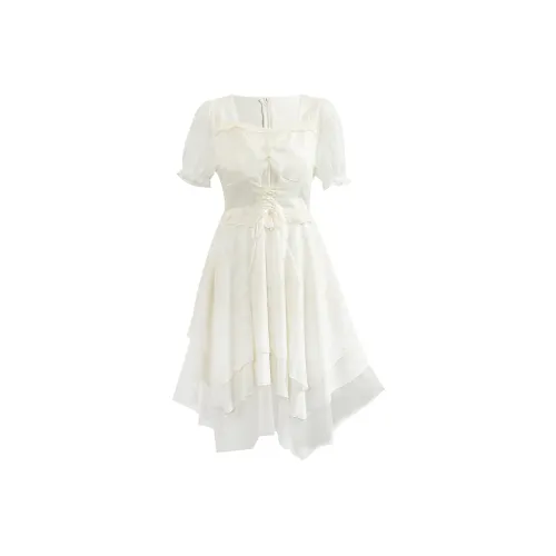 Происхождение Короткий рукав Платье Женское