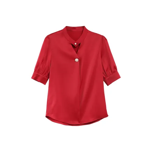 EMINU Женские Шифоновые Рубашки