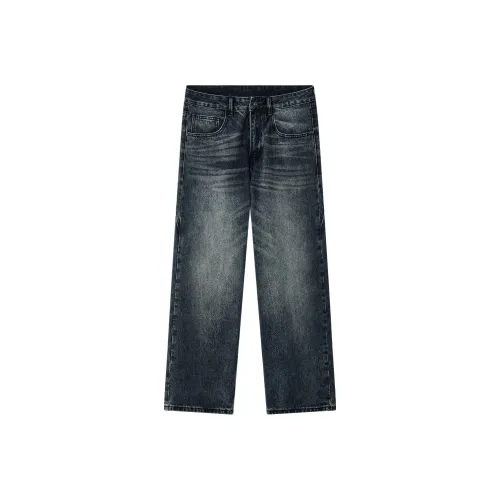 Xiyue Синий Черный Мужские Джинсы