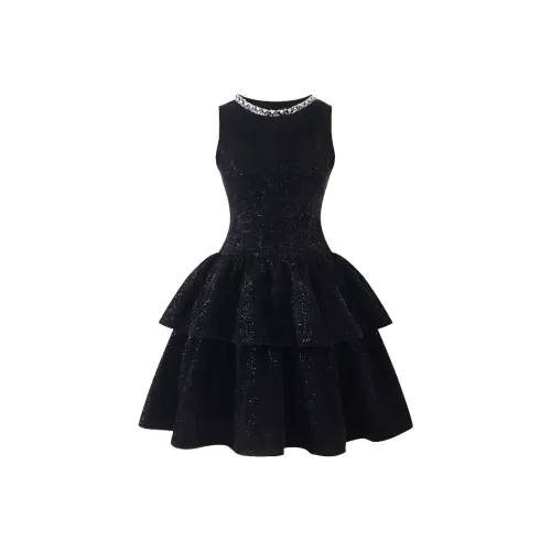 RTNH Черные Женские Платья без Рукавов