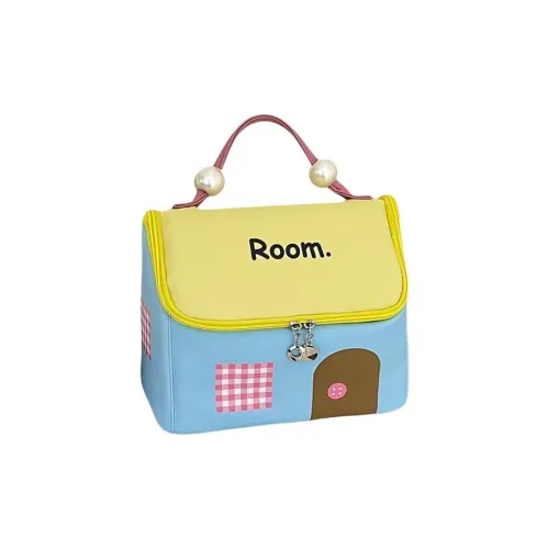 OMGD Small House Makeup Bag Модный Милый Косметичка Сумка для туалетных принадлежностей Пылеустойчивая Портативная для хранения