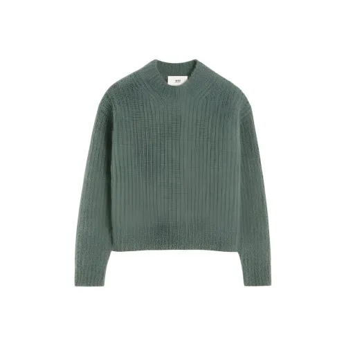 AMIPARIS FW24 Свитер Унисекс Аква Зеленый