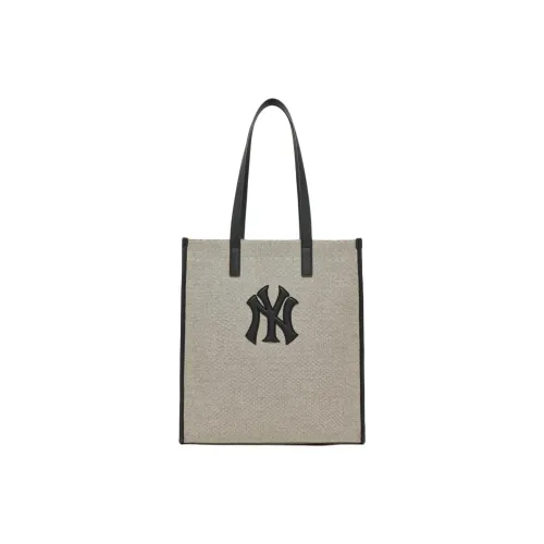 Mlb Base Logo Хлопок Холст Тоут Сумка Сумка для покупок Холст Сумка Сумка через плечо Унисекс Серый