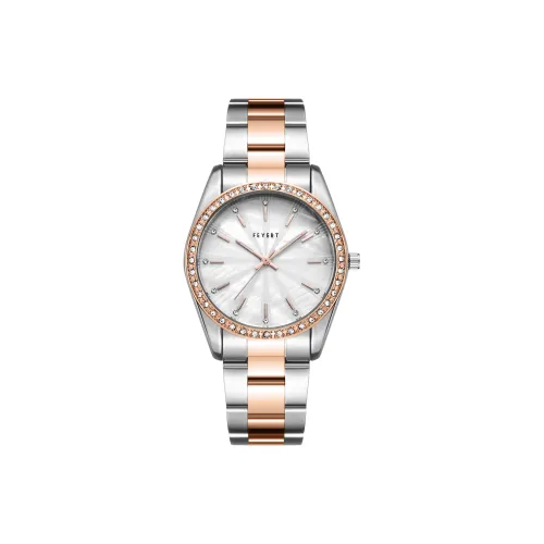 FEYERT Кварцевый механизм нержавеющая сталь ремешок женские часы жемчужная раковина цвет циферблат часов