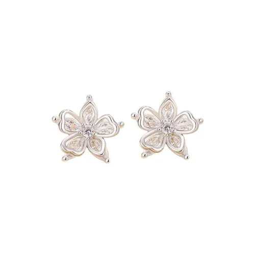 B Z Copper Alloy Stud Earrings Women's