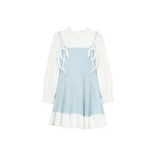 CHARM GLOW Длинное платье с длинными рукавами женское