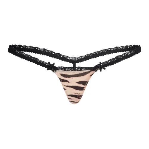 SKIMS FW25 Подходит всем Кружево Микро-Стринг Женские