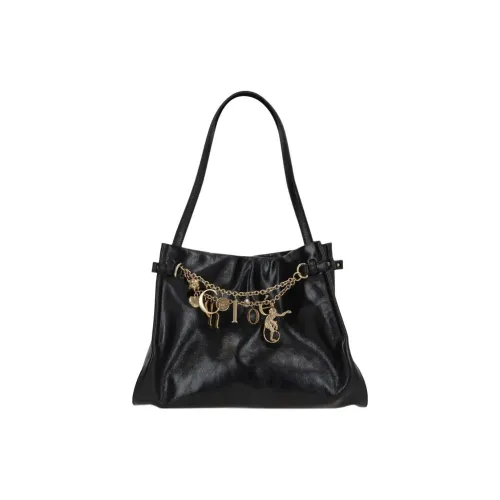 Chloe Кожа Сумка через плечо Женская Черная