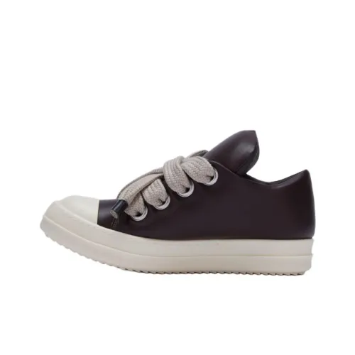 RICK OWENS RO Jumbolaced Low Скейтборд Кроссовки Женские Умбра