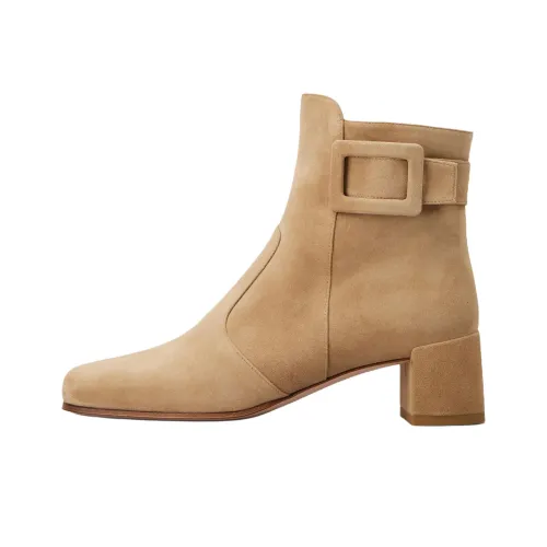 Roger Vivier Ботильоны Женские Светло-Коричневый