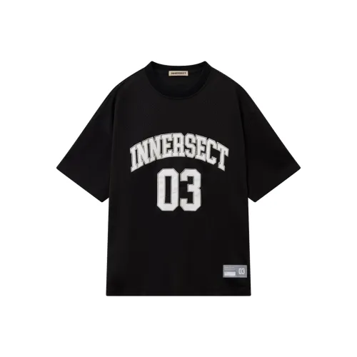 INNERSECT Черный Унисекс Футбольные Джерси