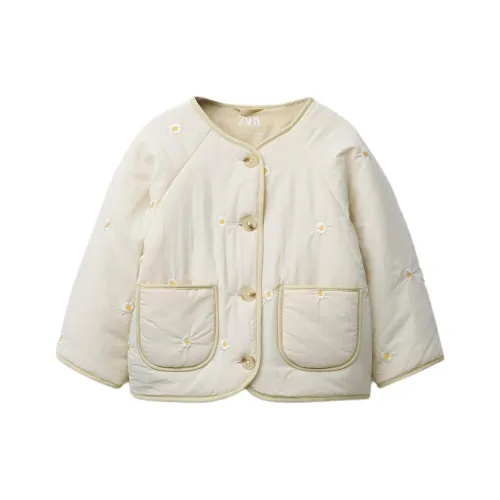 ZARA Белый Kids Утеплённые куртки