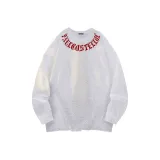 Бело-серый вереск, красный логотип