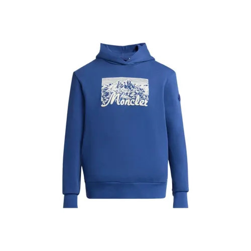 Moncler Синий Мужской Свитшот