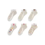 Белый кролик + Коричневый пес *2 + Сердце кролик + Розовая кошка + Полосы кролик