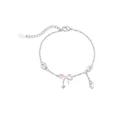 Бабочка Шнуровка Браслет-Розовый