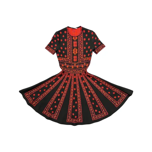 Alexander McQueen Короткий рукав Платье Женское