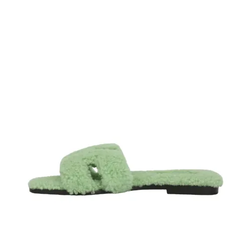 HERMES Oran Стильные Сандалии Женские Зеленые