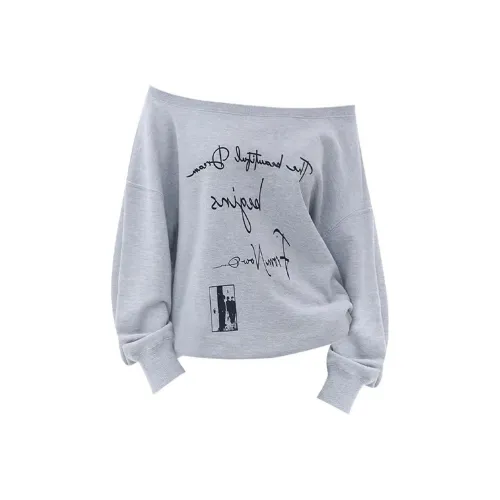 KEAB Серый Женский Свитшот