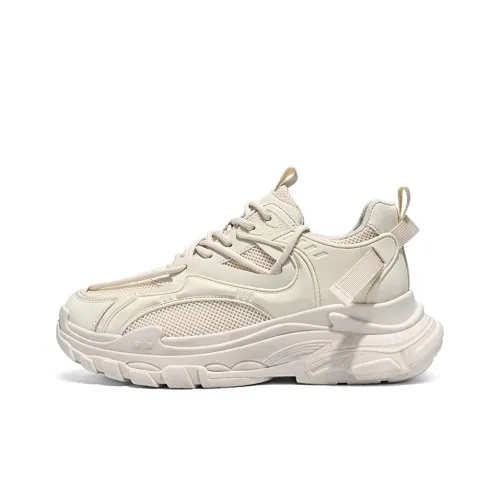 Kung Fu Partners Устойчивые к истиранию Увеличение высоты Отводящий влагу Низкий топ KIDS Лайфстайл обувь Подростки