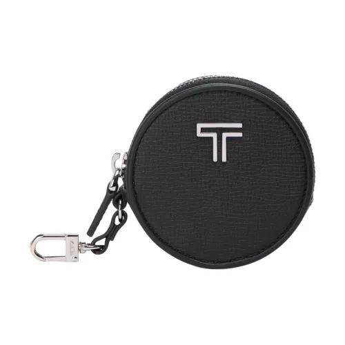 TUMI Кожа Монетница Унисекс Черный
