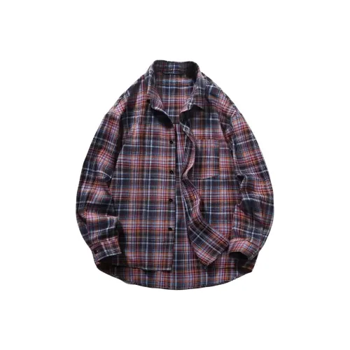 ZIAREL Фиолетовый Унисекс Рубашки