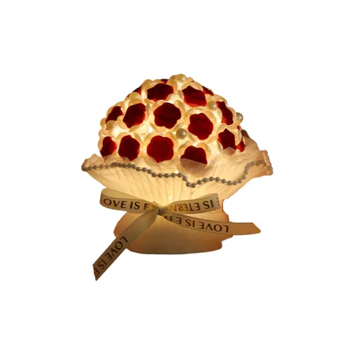 DUOMIAOYOU Ручной работы DIY Флок Розовые Ночные Светильники Креативный Романтический Атмосферный Свет Вверх Игрушки