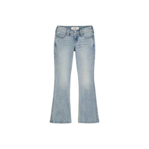 Hollister Blue Women's Jeans Hollister Синий Женские Джинсы
