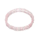 Дофаминовая одежда Бамбук Браслет с бусинами - Розовый