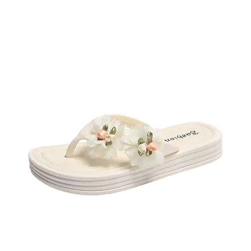 TAFN Устойчивые к истиранию Шлепанцы Женские Белые
