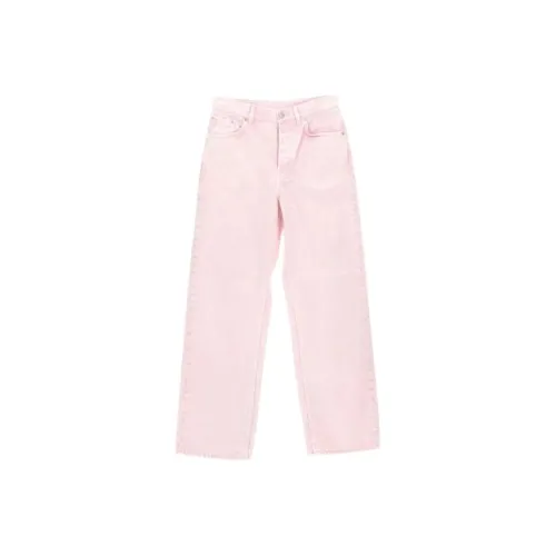 DRIES VAN NOTEN Розовый Мужской Джинсы