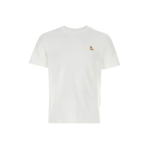 Maison Kitsune SS24 T-Shirt Мужской Белый