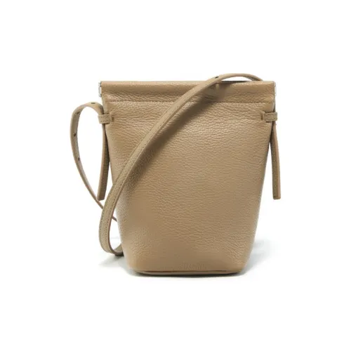 DIFFERENT FACES Сумка через плечо из коровьей кожи ведрообразная сумка женская хаки