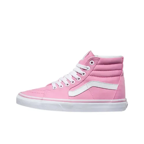 Vans Sk8 Hi Высокие Кроссовки для Скейтбординга Унисекс Розовые