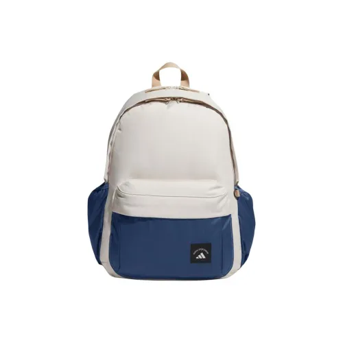 Adidas Полиэстер Рюкзак Унисекс Бежевый и Синий